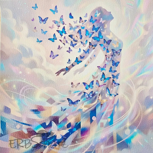 Kunstleder Panel AuroraWoman | 30x 30cm - P30