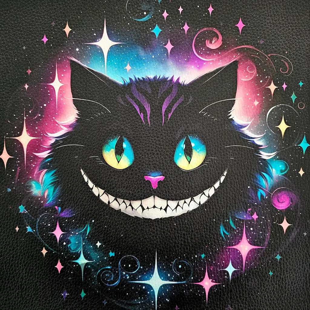 Kunstleder Panel Black Grincat 30x 30cm - P30