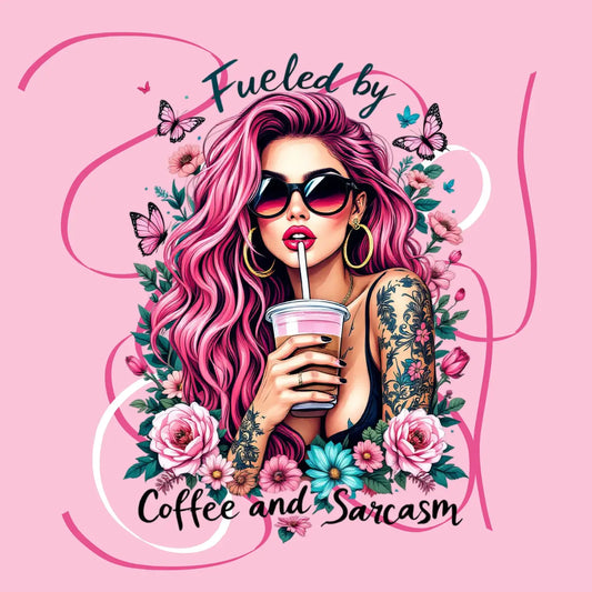 Kunstleder Panel Coffee Sarcasm | Größenauswahl - P15 P20