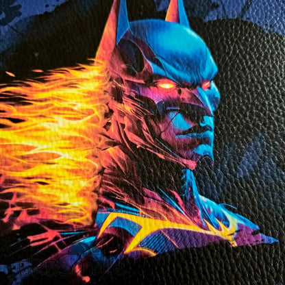 Kunstleder Panel Dark Hero| 30x 30cm - Dark Hero 30 - P30