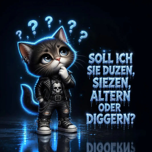 Kunstleder Panel Duzen od. Siezen | Größenauswahl - P15 P20