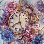 Kunstleder Panel Flower Time | Größenauswahl - P15 P20 P25