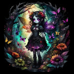 Kunstleder Panel Forest Fairy | Größenauswahl - P15 P20 P25