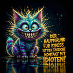 Kunstleder Panel Grincat Stress | Größenauswahl - P15 P20