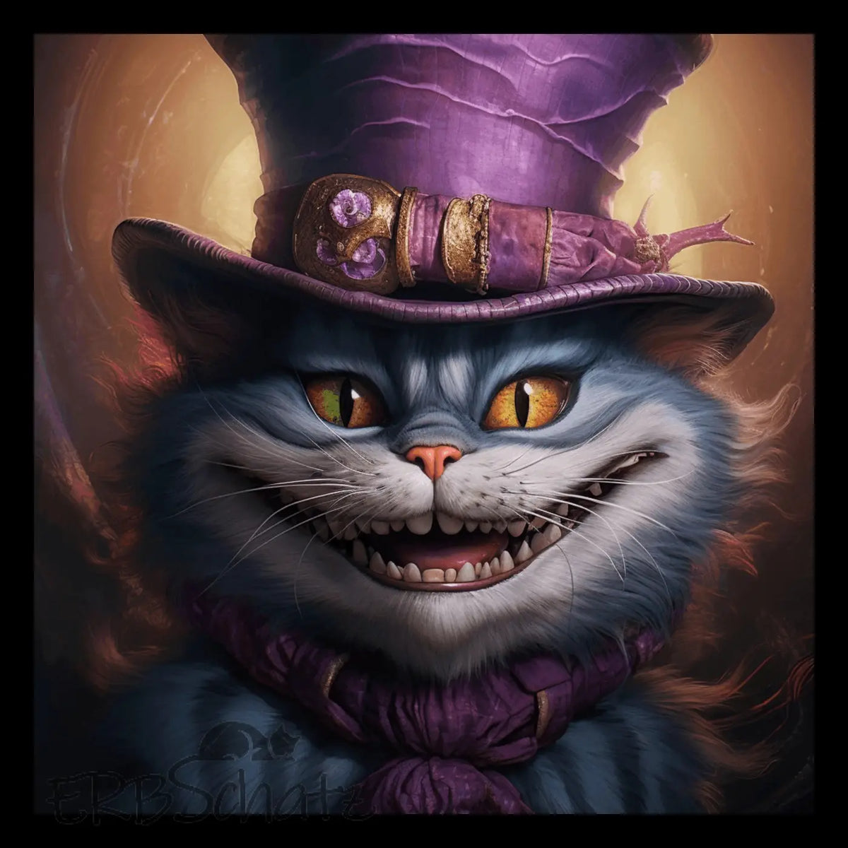 Kunstleder Panel Hatter Grincat | Größenauswahl - P15 P20