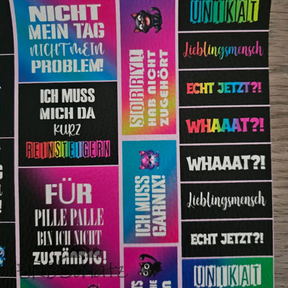 Kunstleder Panel Label-Collection Edition2 25x25 cm - Label