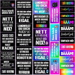 Kunstleder Panel Label Sprüche Edition 1 - P25