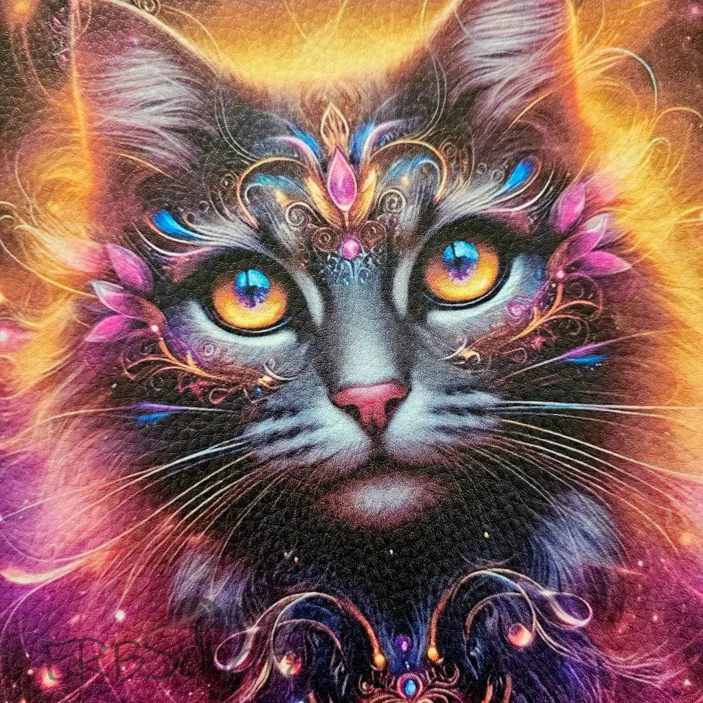 Kunstleder Panel Magic Cat | 30x 30cm - P30