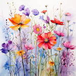 Kunstleder Panel Wildflower | Größenauswahl - P15 P20 P25