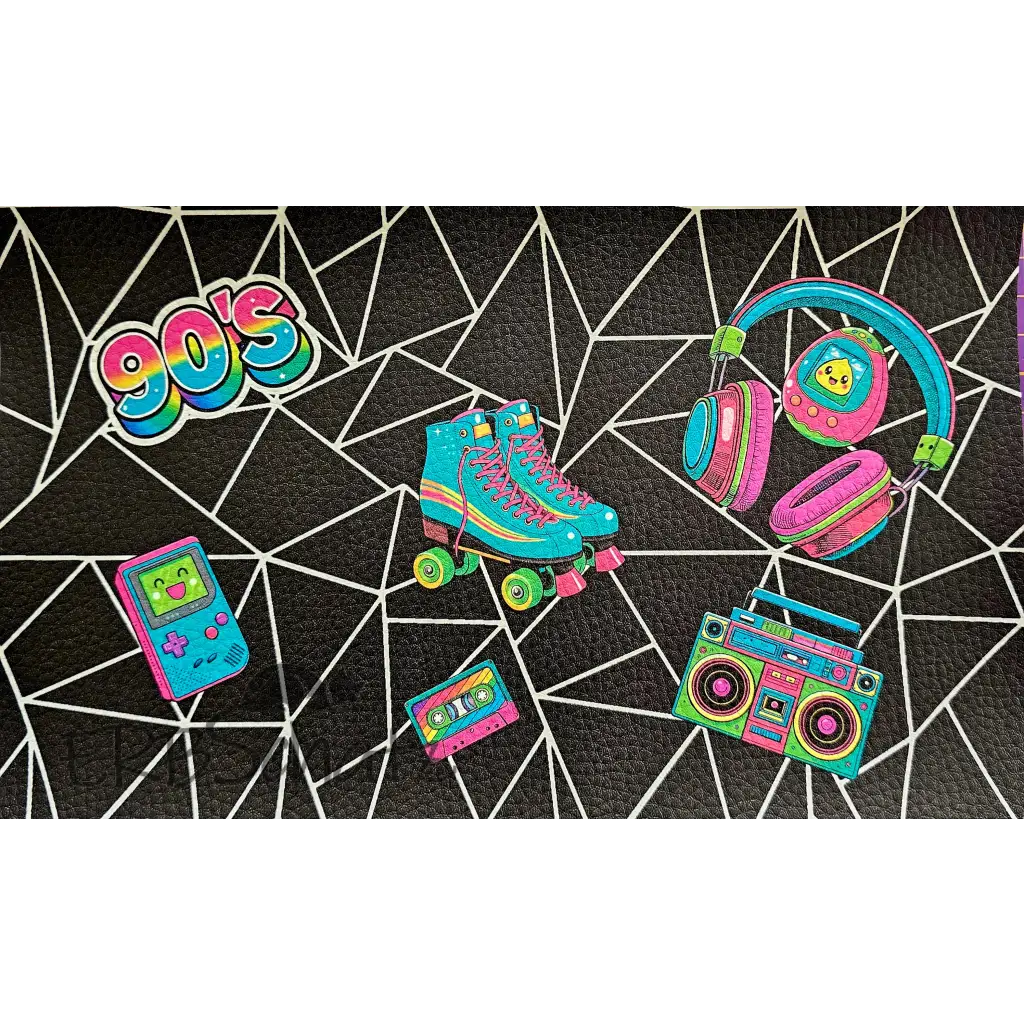 Kunstleder Panele 90’s Collection - 90’s / 25x15cm - P15