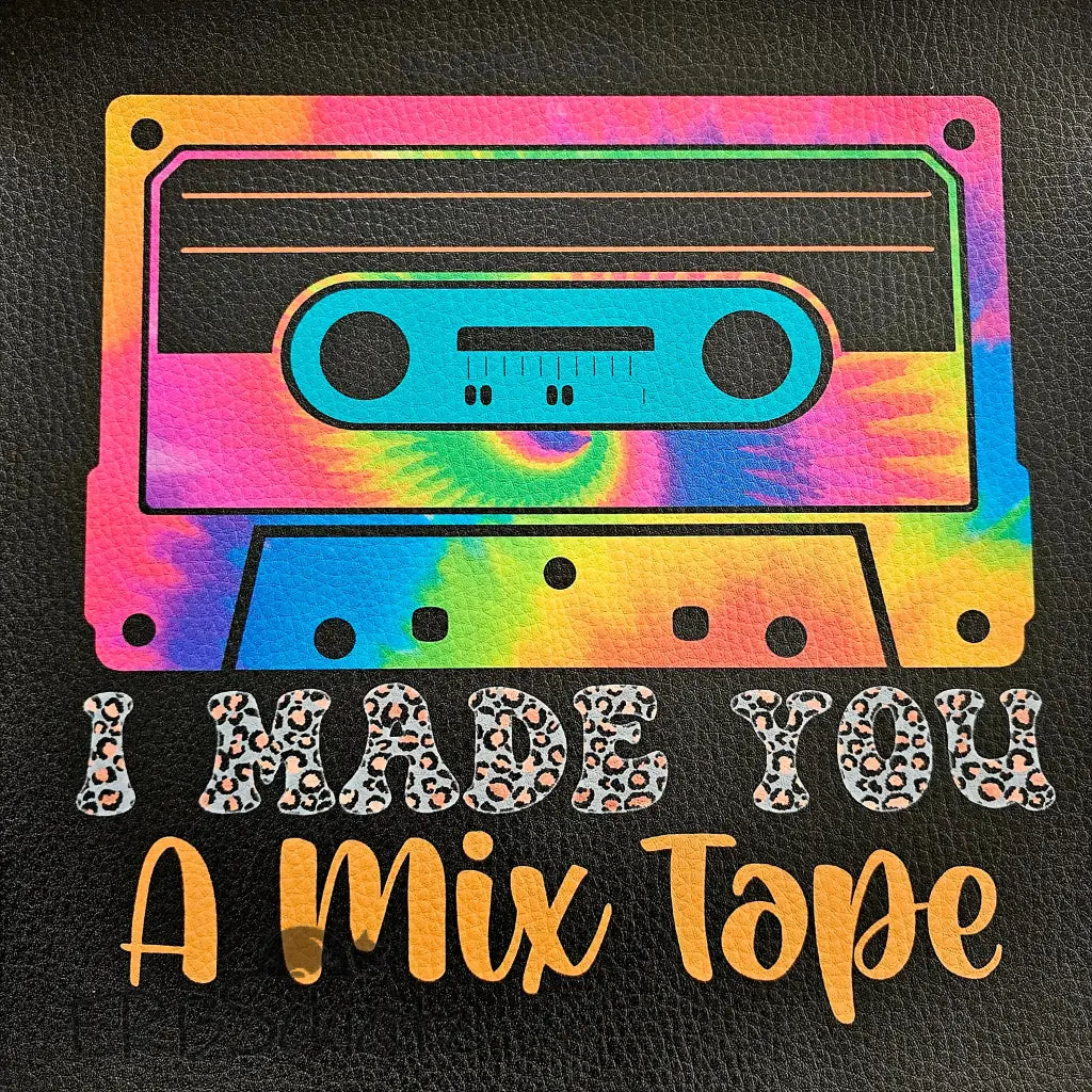 Kunstleder Panele 90’s Collection - Kassette Black