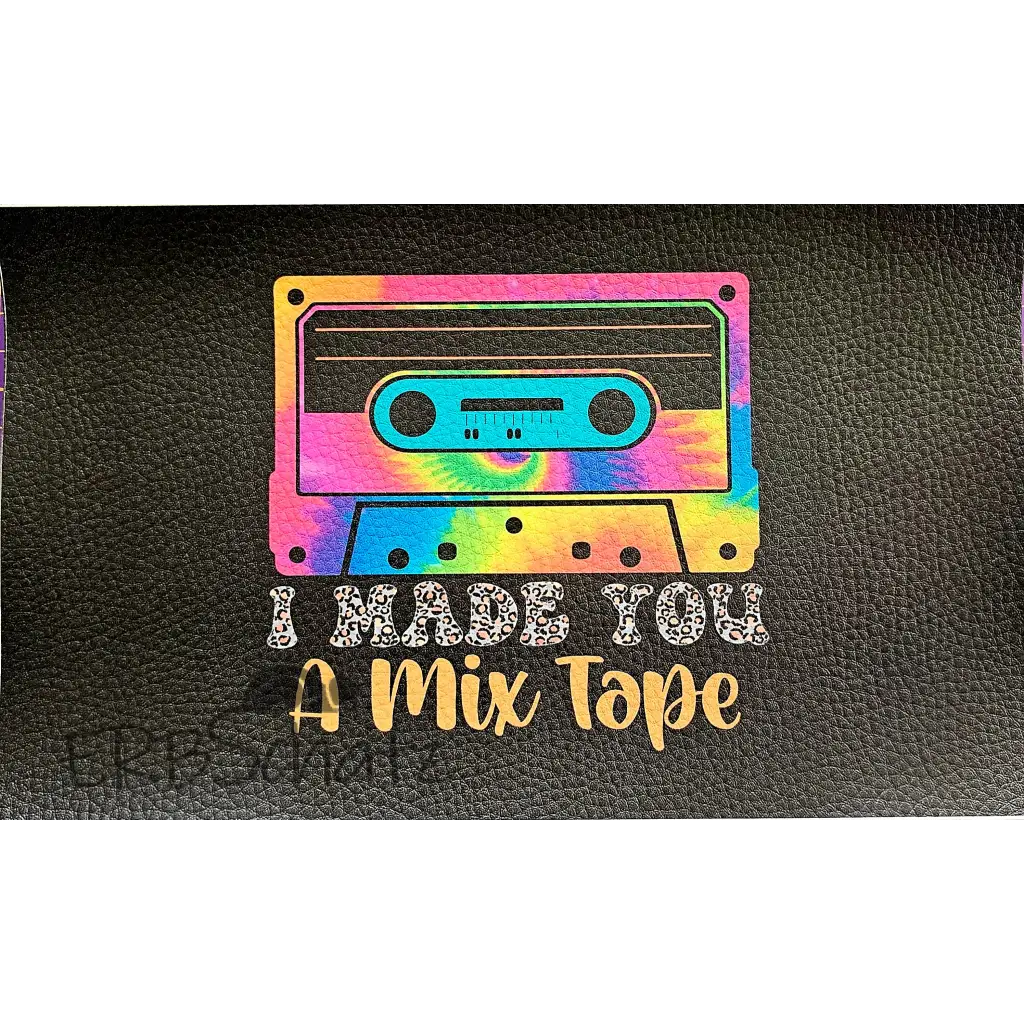 Kunstleder Panele 90’s Collection - Kassette Black