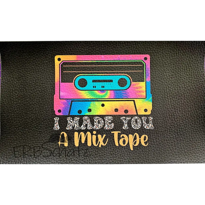 Kunstleder Panele 90’s Collection - Kassette Black