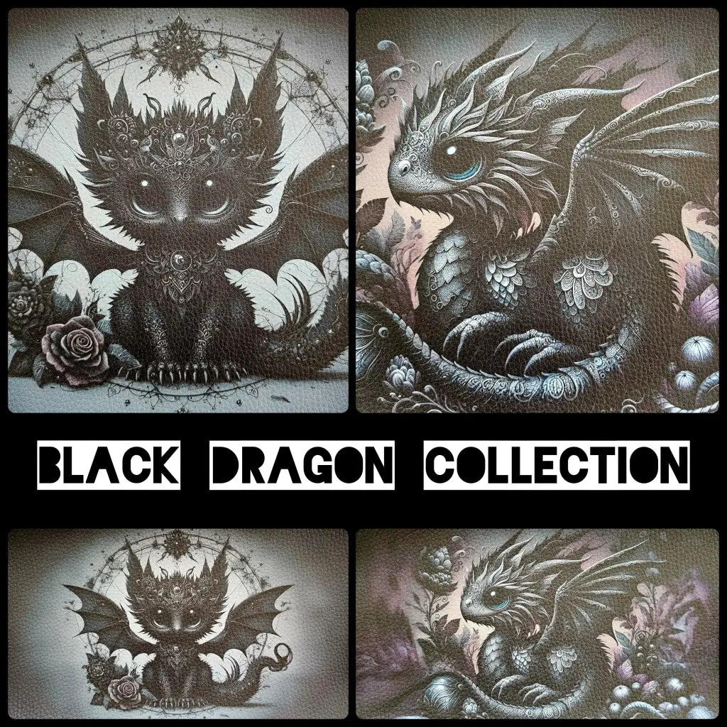 Kunstleder Panele Black Dragon Collection - P15 P25 P30 PP