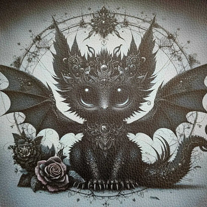 Kunstleder Panele Black Dragon Collection - P15 P25 P30 PP