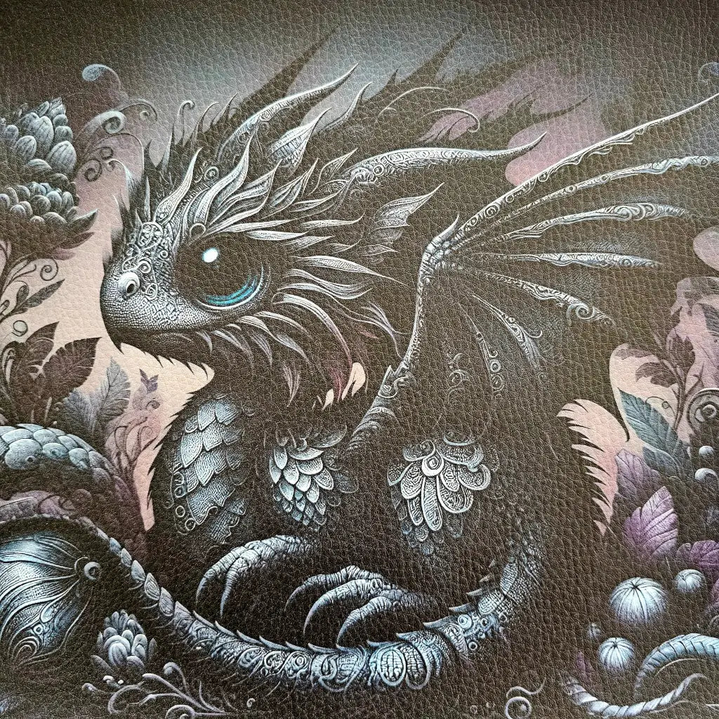 Kunstleder Panele Black Dragon Collection - P15 P25 P30 PP