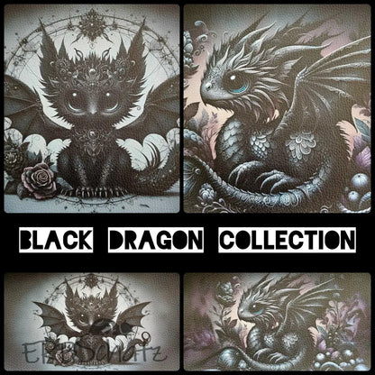 Kunstleder Panele Black Dragon Collection - P15 P25 P30 PP