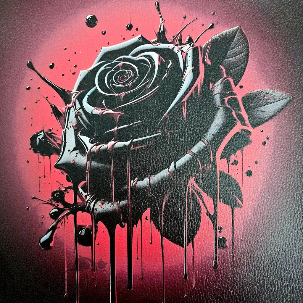 Kunstleder Panele Bloody Collection,25x 25cm - P25