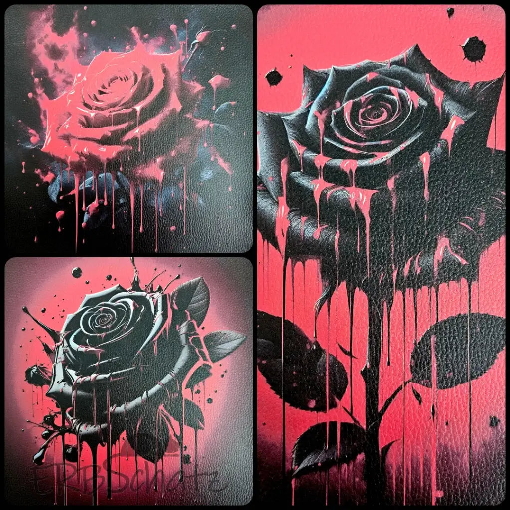 Kunstleder Panele Bloody Collection 30x 30cm - P30