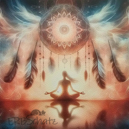 Kunstleder Panele Boho Light | 30x 30cm - P30