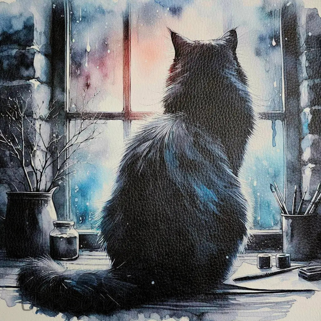 Kunstleder Panele Cat Collection 25 x cm - P25