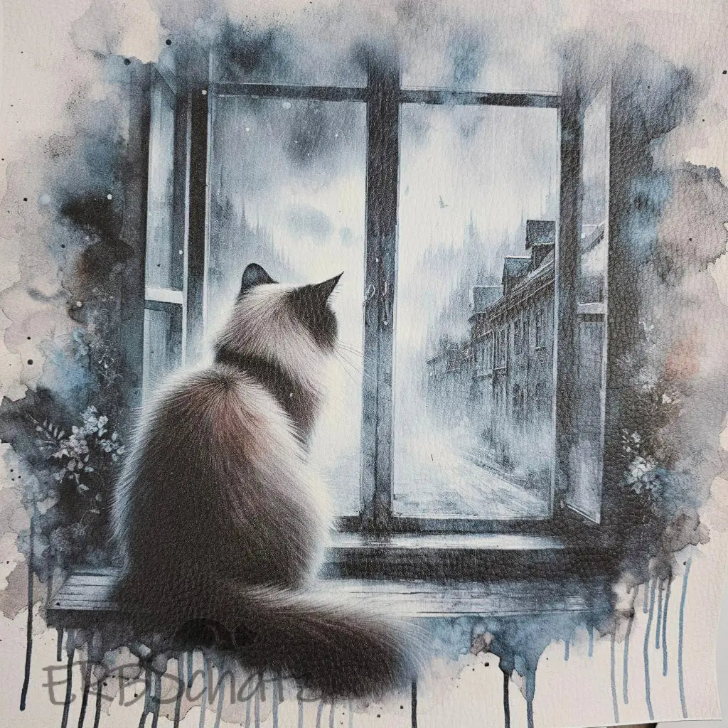 Kunstleder Panele Cat Collection 25 x cm - P25