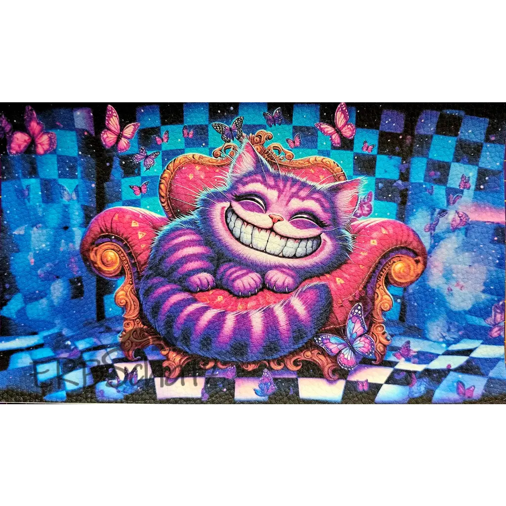 Kunstleder Panele Chillout Collection - Grinsekatze