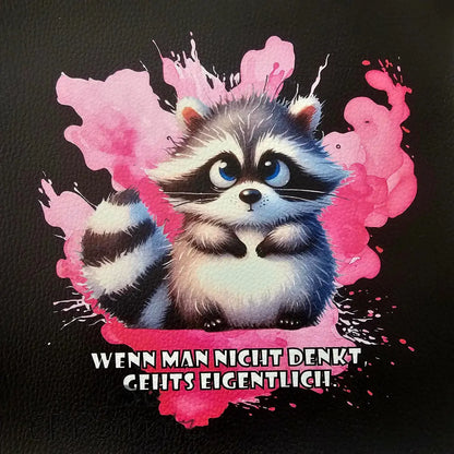 Kunstleder Panele Coole Sprüche | 25x 25cm - P25