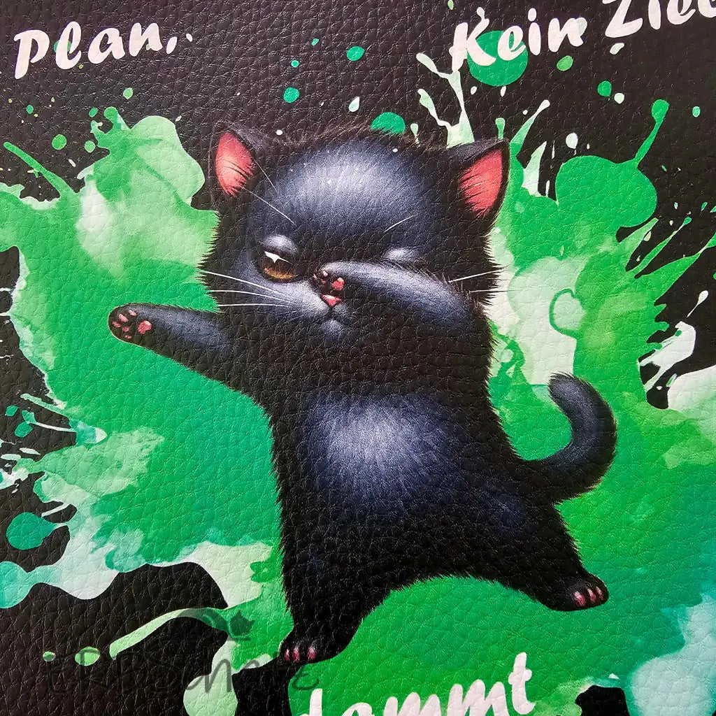 Kunstleder Panele Coole Sprüche | 25x 25cm - P25