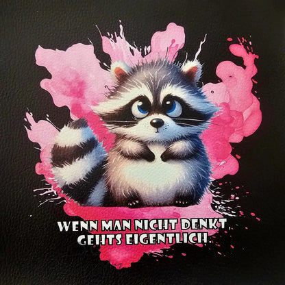 Kunstleder Panele Coole Sprüche | 25x 25cm - P25