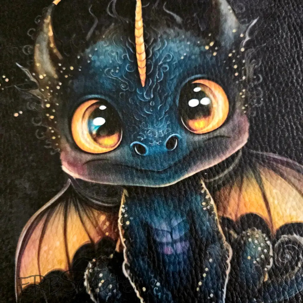 Kunstleder Panele Cute Dragons | 15x 15cm P15