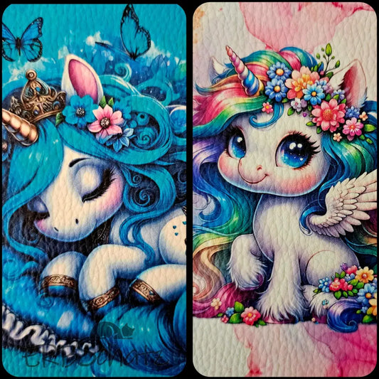 Kunstleder Panele Cute Einhorn Collection | 25 x 25cm - P25