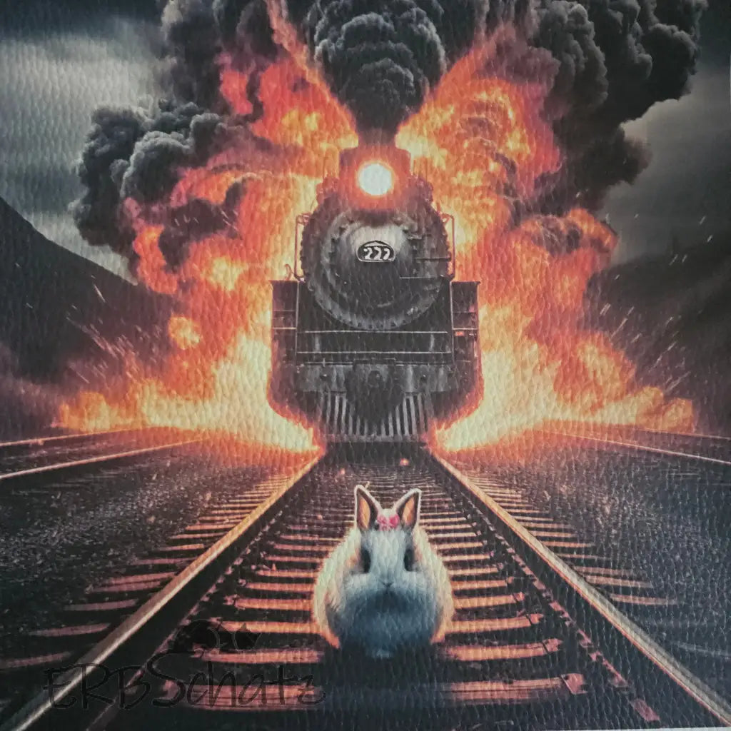 Kunstleder Panele Dark Train Collection | 25x 25cm P25