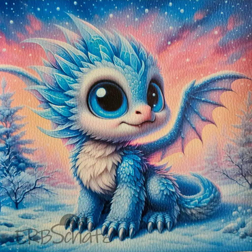 Kunstleder Panele Frosty Collection | 25x 25cm - P25