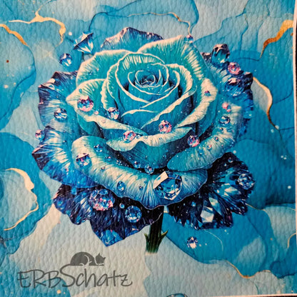 Kunstleder Panele Gems & Flowers 15x 15cm P15