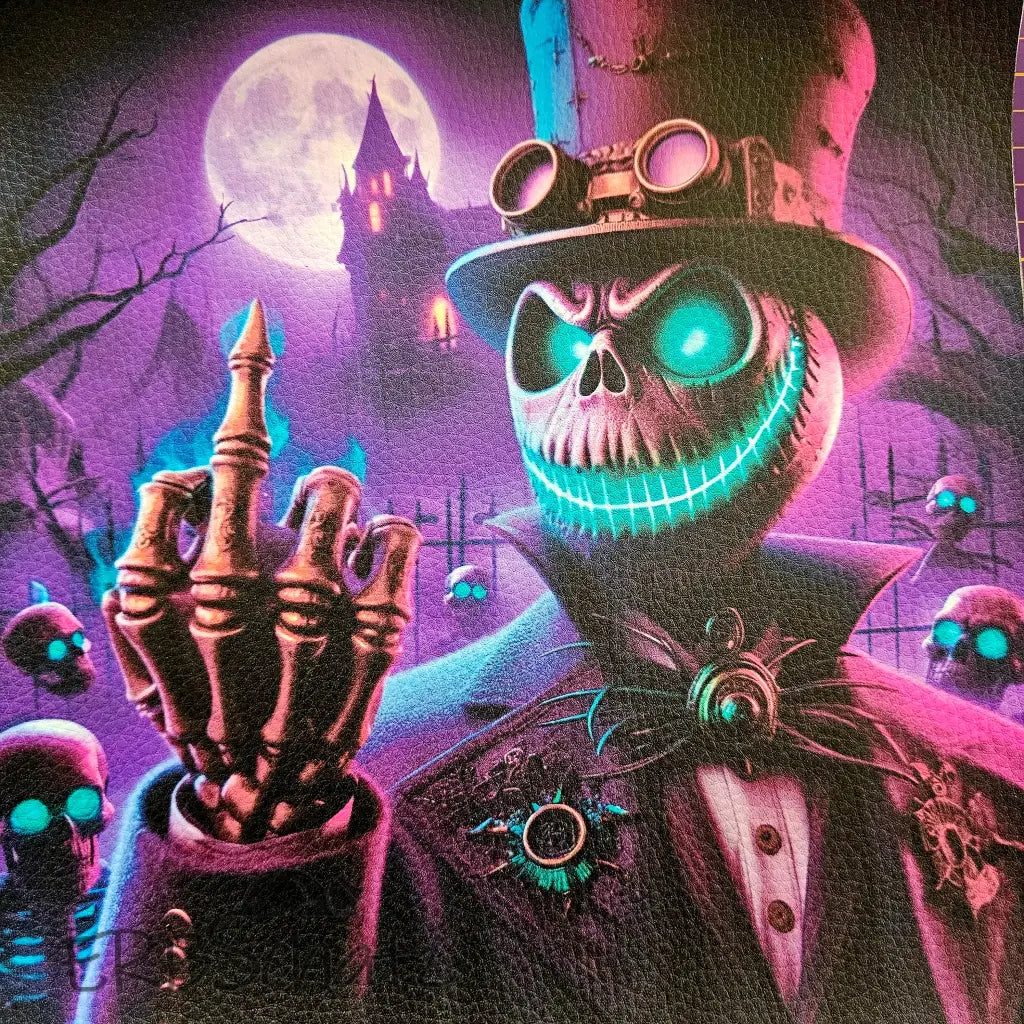 Kunstleder Panele Halloween Collection - Skeleton Finger