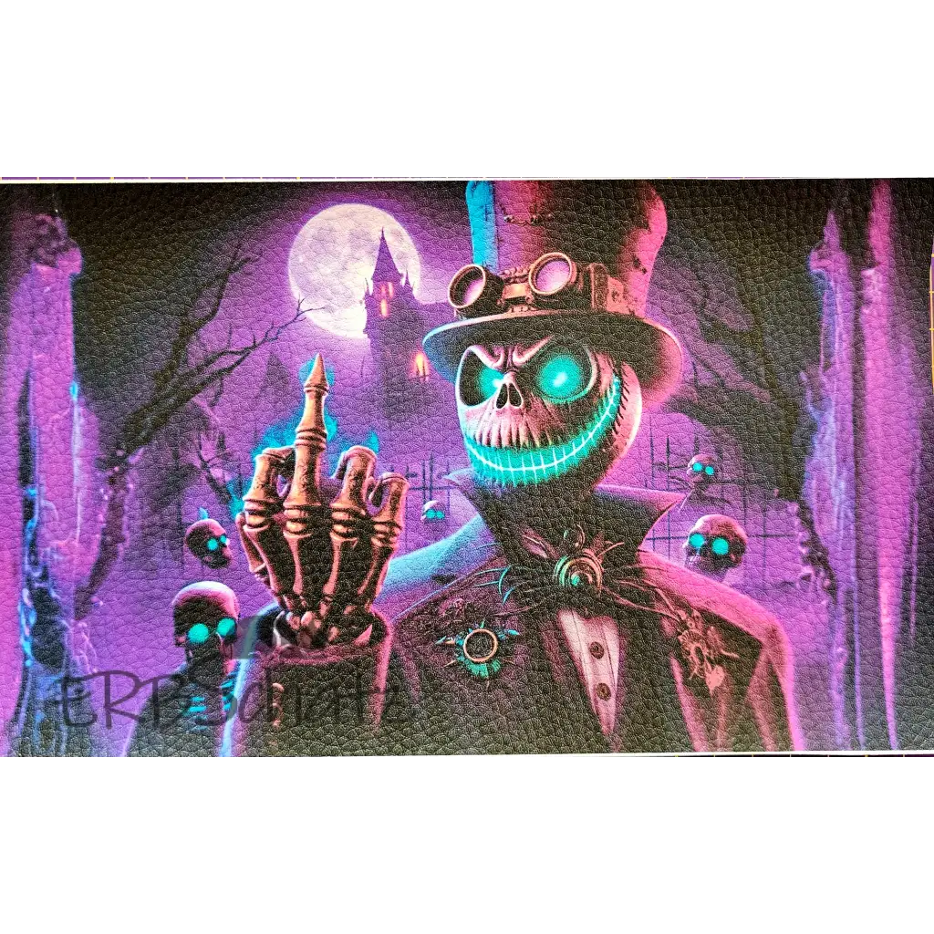 Kunstleder Panele Halloween Collection - Skeleton Finger