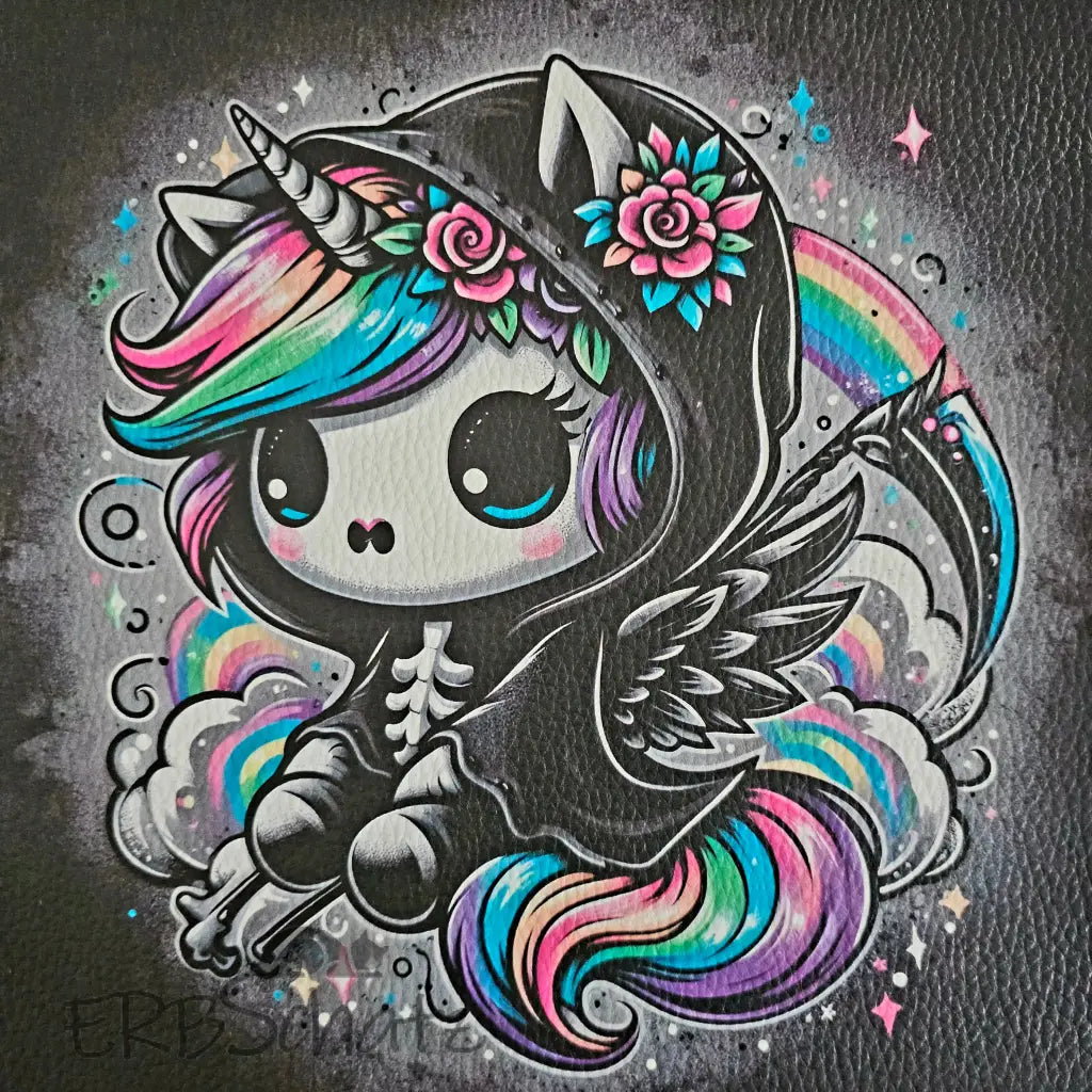 Kunstleder Panele Little Reapers | 25x 25cm - P25