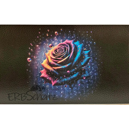 Kunstleder Panele Rose Collection - Dark Intense / 25x15cm