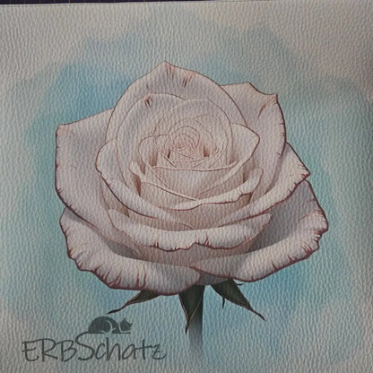 Kunstleder Panele Roses Metallise Collection | 25x 25cm P25