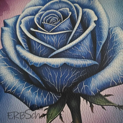 Kunstleder Panele Roses Metallise Collection | 25x 25cm P25