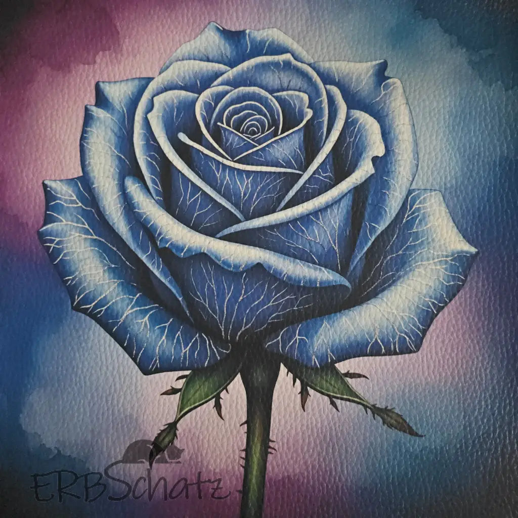 Kunstleder Panele Roses Metallise Collection | 25x 25cm P25