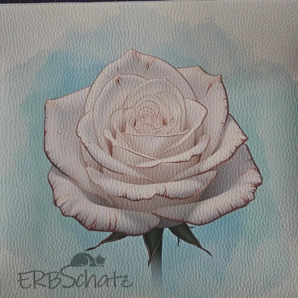 Kunstleder Panele Roses Metallise Collection | 30x 30cm