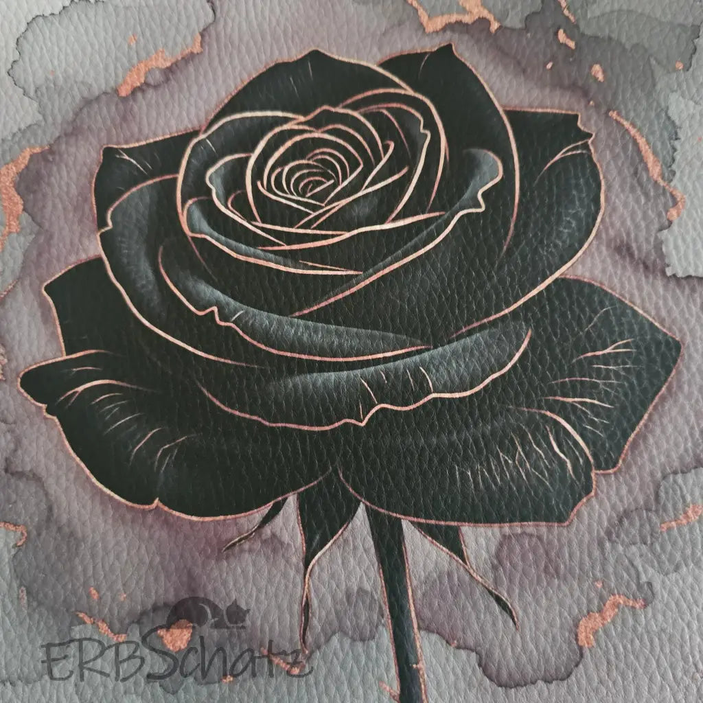 Kunstleder Panele Roses Metallise Collection | 30x 30cm