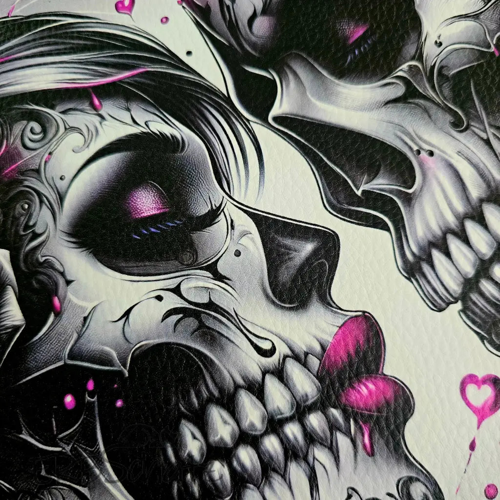 Kunstleder Panele Skeleton Lovers 30x30 cm - P30