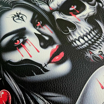 Kunstleder Panele Skeleton Lovers 30x30 cm - P30