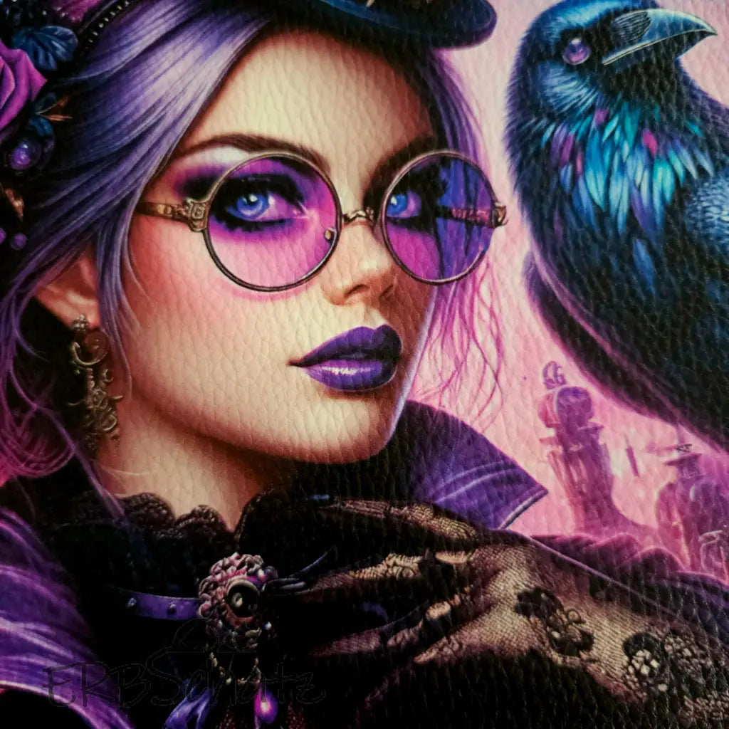 Kunstleder Panele Steampunk Ladies | 30x 30cm P30