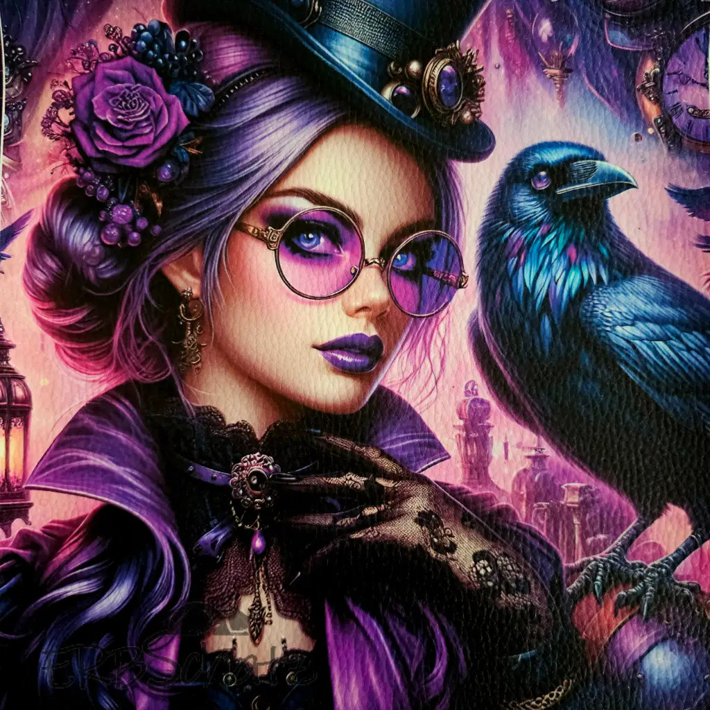 Kunstleder Panele Steampunk Ladies | 30x 30cm P30