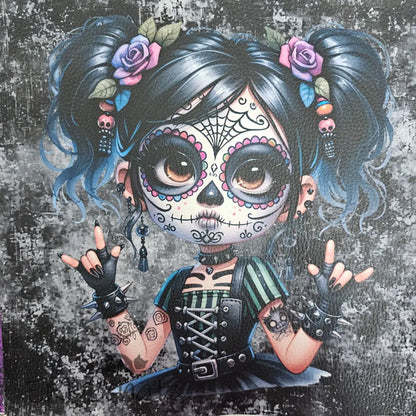 Kunstleder Panele Sugar Babes Collection 30 x 30cm - Dark