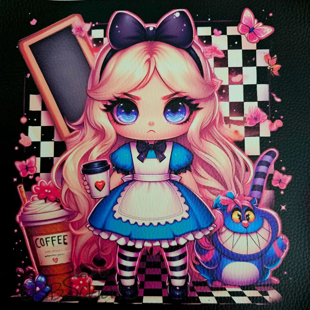 Kunstleder Panele Sweet Alice Collection 30x30 cm Grumpy